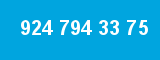 924 794 33 75 924 794 33 75